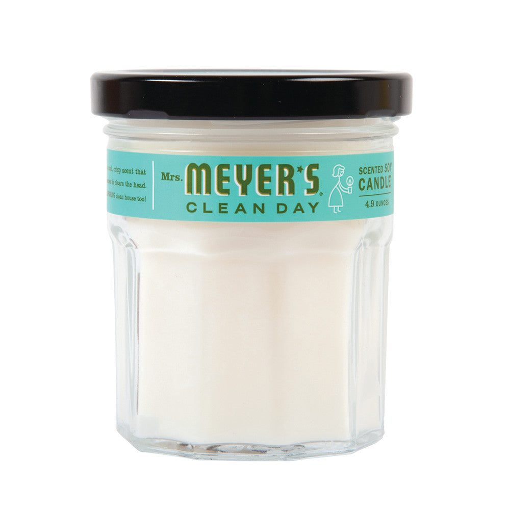 Wholesale Mrs. Meyer'S Basil Soy Candle 4.9 Oz Jar- Bulk