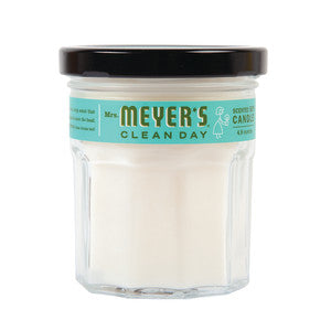 Wholesale Mrs. Meyer's Basil Soy Candle 4.9 Oz Jar- Bulk
