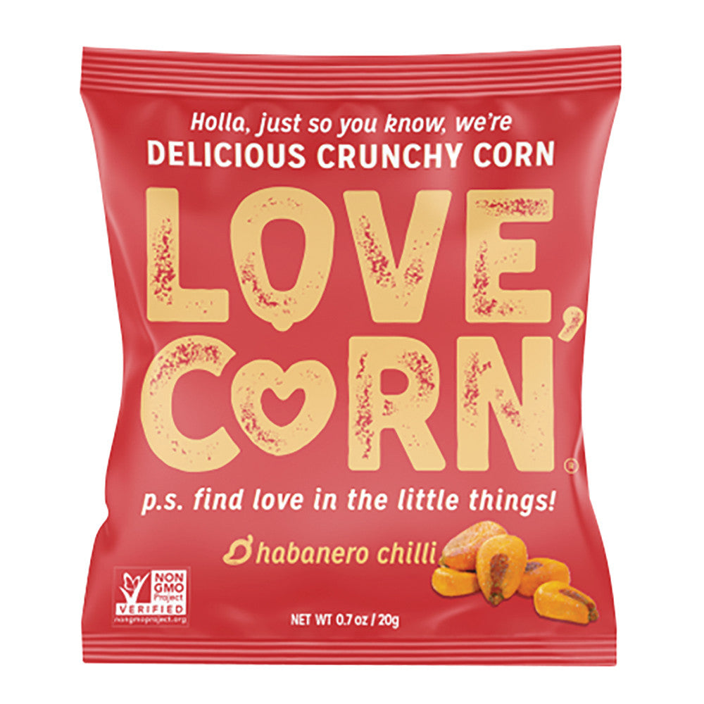 Wholesale Love Corn Habanero 0.7 Oz- Bulk