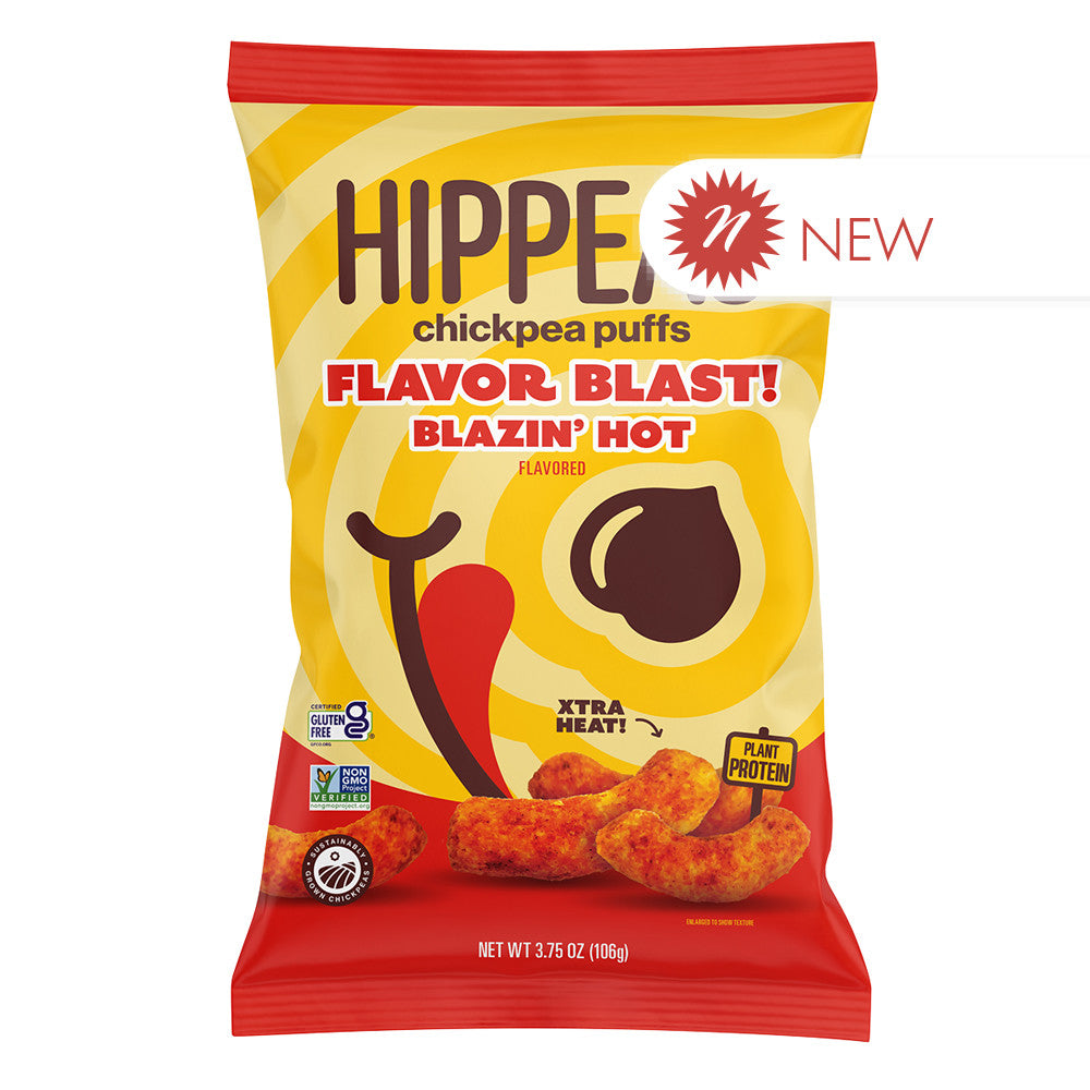 Hippeas - Flavor Blast - Blazin' Hot - 3.75Oz