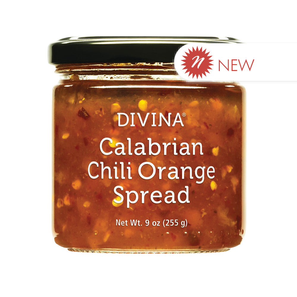 Wholesale Divina Calabrian Chili Orange Spread 9 Oz Jar Bulk