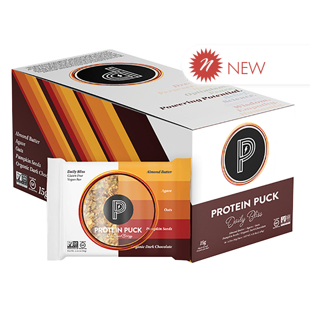 Protein Puck - Daily Bliss - Almond Cchp - 3.25Oz