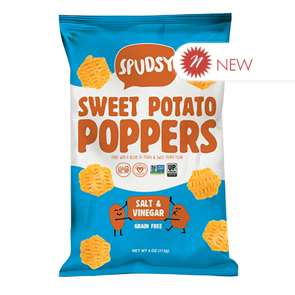 Spudsy - Sweet Potato Poppers Salt/Vinegar - 4Oz