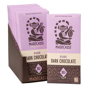 Wholesale Madecasse Beyond Good 80% Dark Chocolate 2.64 Oz Bar Bulk