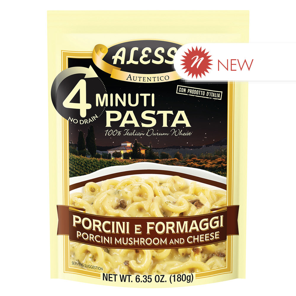 Wholesale Alessi - 4 Minute Pasta - Por Mushrm/Cheese 6.35Oz Bulk