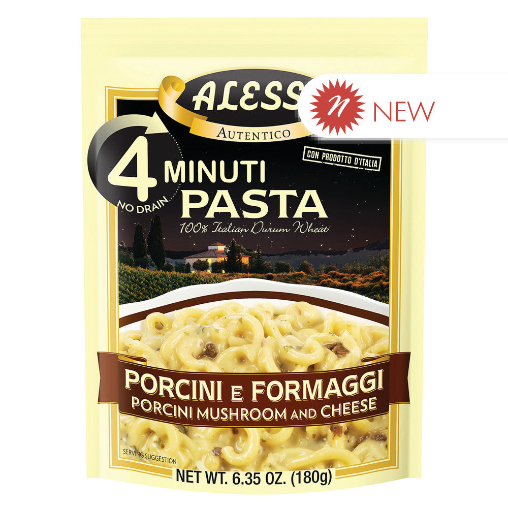 Wholesale Alessi - 4 Minute Pasta - Por Mushrm/Cheese 6.35Oz- Bulk