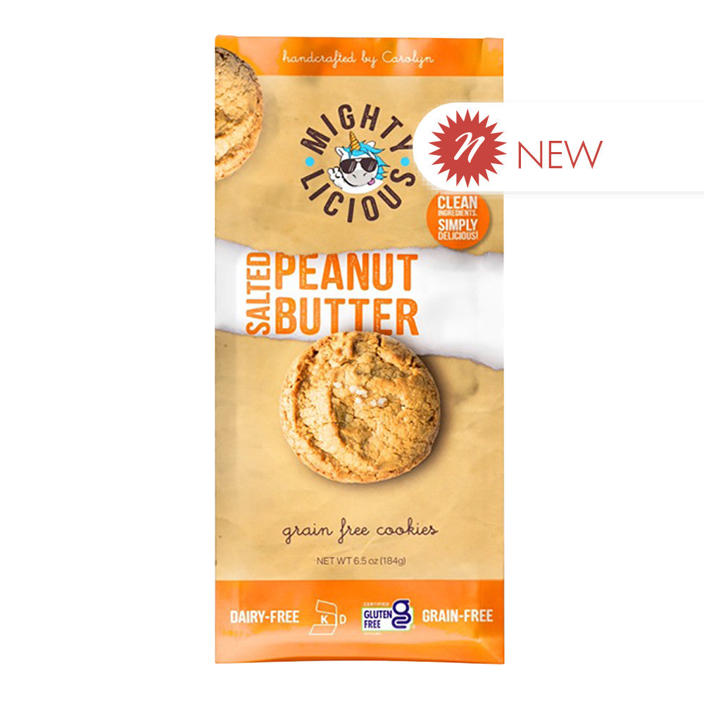 Wholesale Mightylicious Salted Peanut Butter 6.5 Oz Bulk