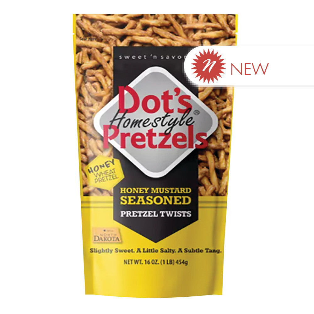 Wholesale Dot'S Pretzels - Honey Mustard - 16Oz- Bulk
