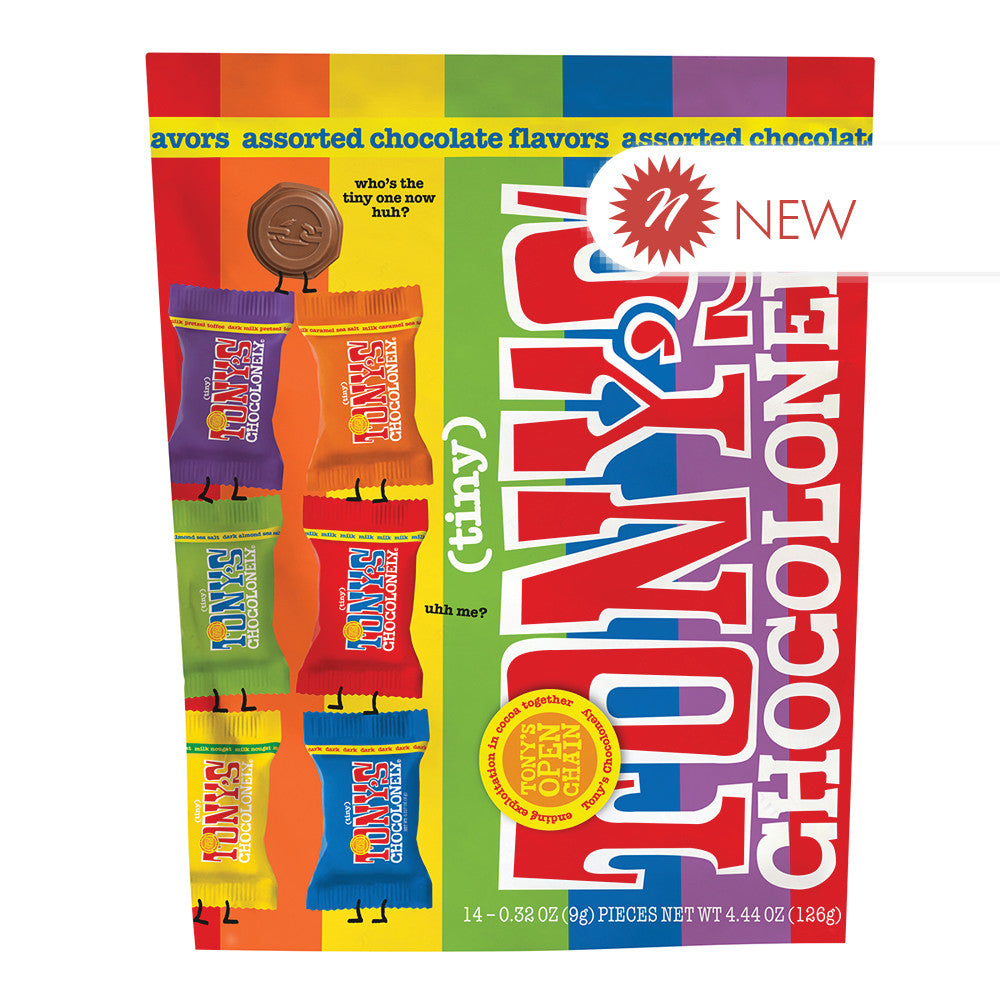 Wholesale Tony'S Chocolonely Tinys Assorted 4.44 Oz Pouch- Bulk