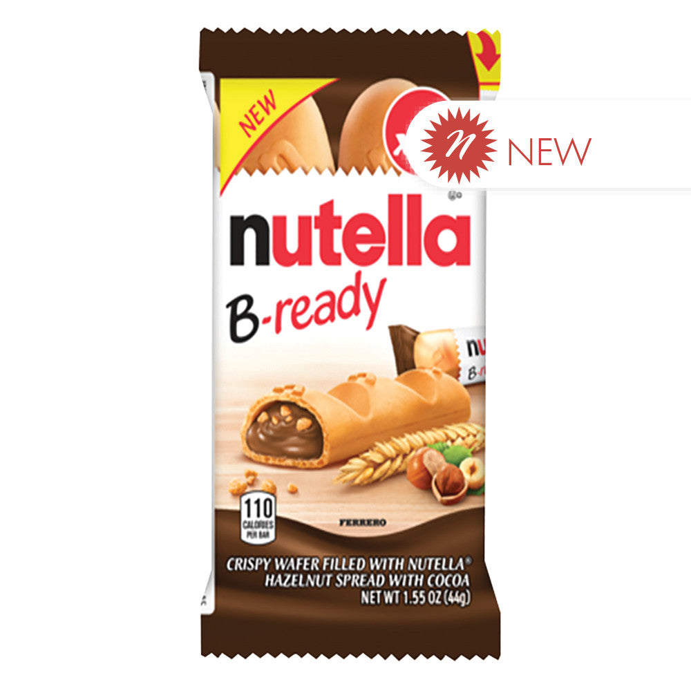 Wholesale Nutella-B-Ready Filled Wafer 2 Count 1.55 Oz Bulk