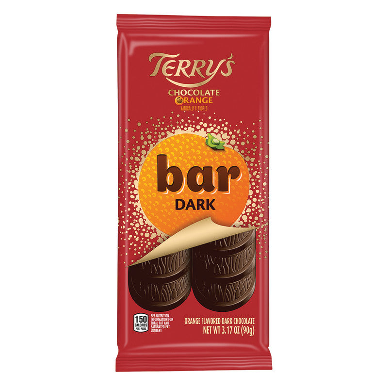 Wholesale Terry's Chocolate Orange Dark Chocolate 3.17 Oz Bar- Bulk