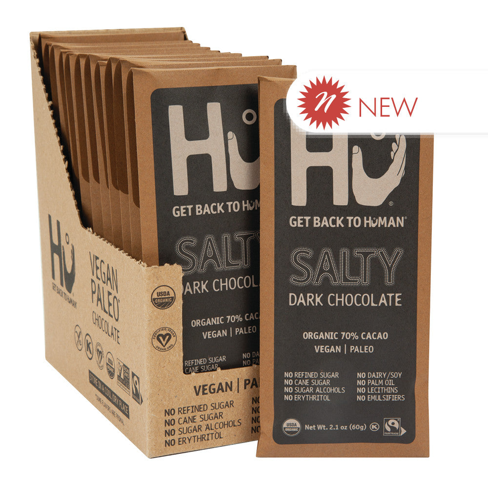Wholesale Hu Salty Dark Chocolate 2.1 Oz Bar- Bulk