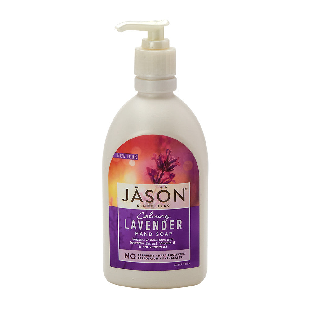 Jason Calming Lavender Hand Soap 16 Oz Pump Bottle