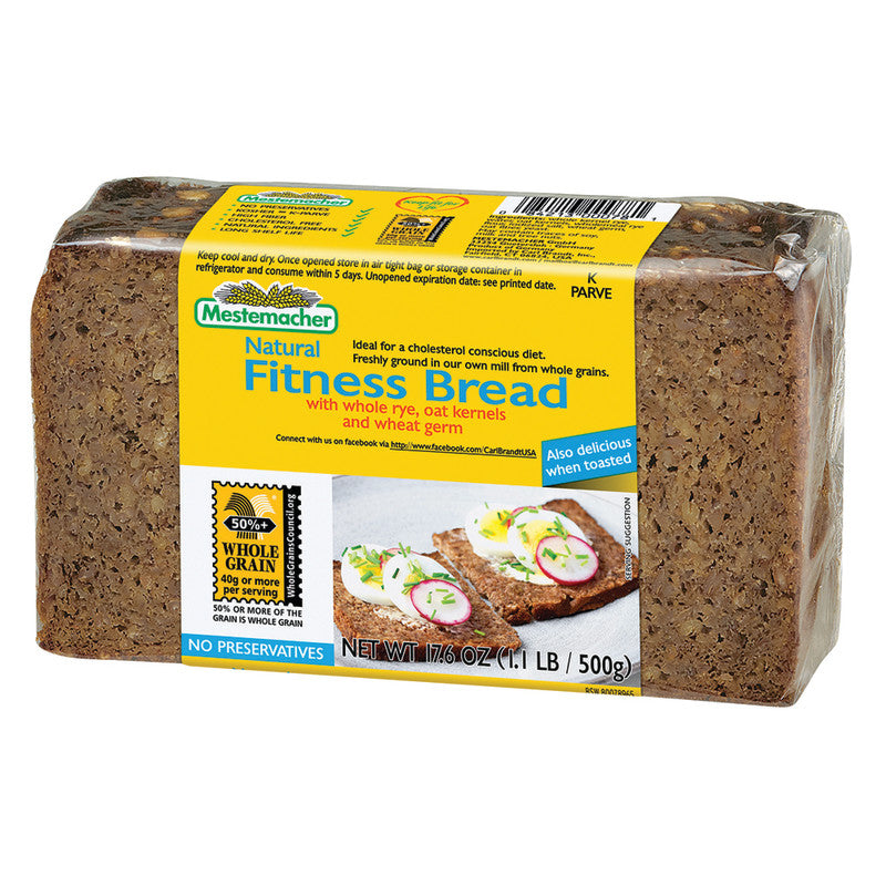 Wholesale Mestemacher Fitness Bread 17.6 Oz- Bulk