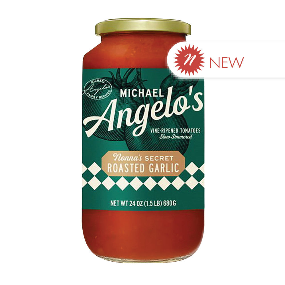 Wholesale Michael Angelo'S Secret Roasted Garlic Sauce 24 Oz Jar Bulk