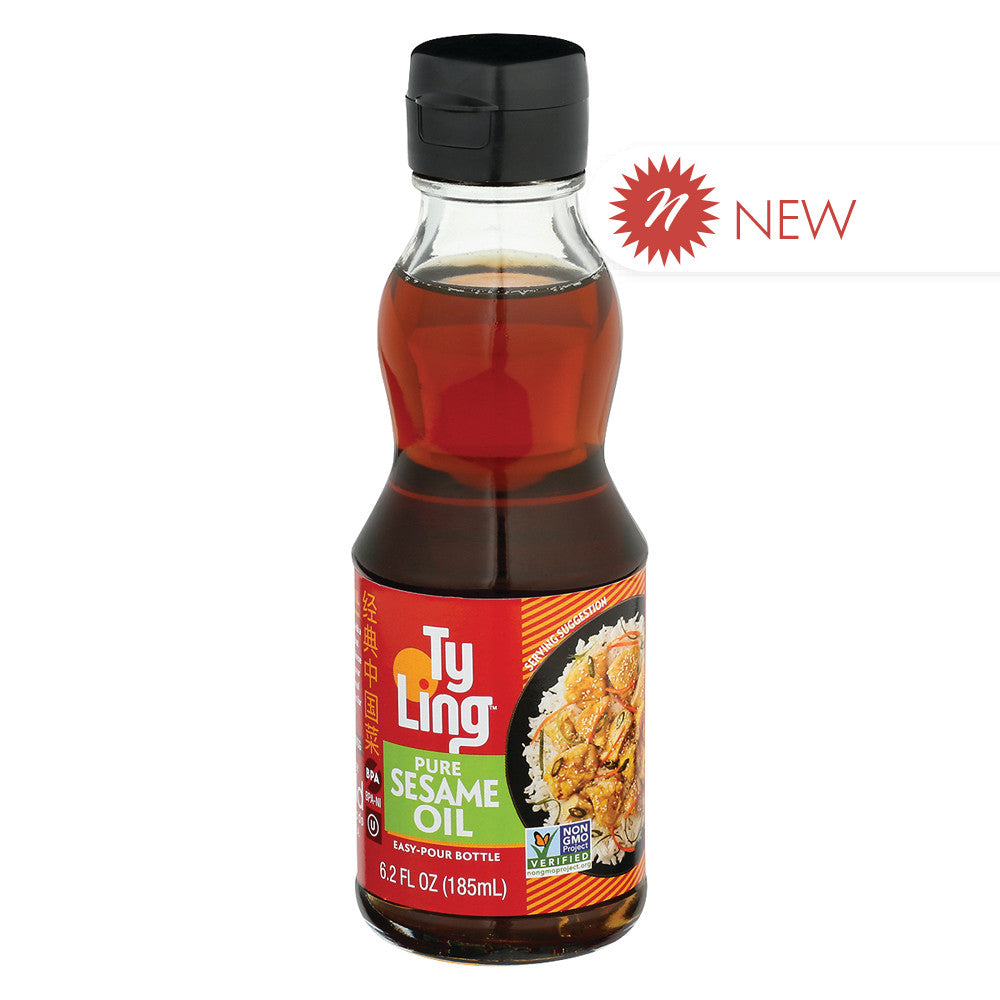 Wholesale Ty Ling Pure Sesame Oil 6.2 Oz Bottle- Bulk