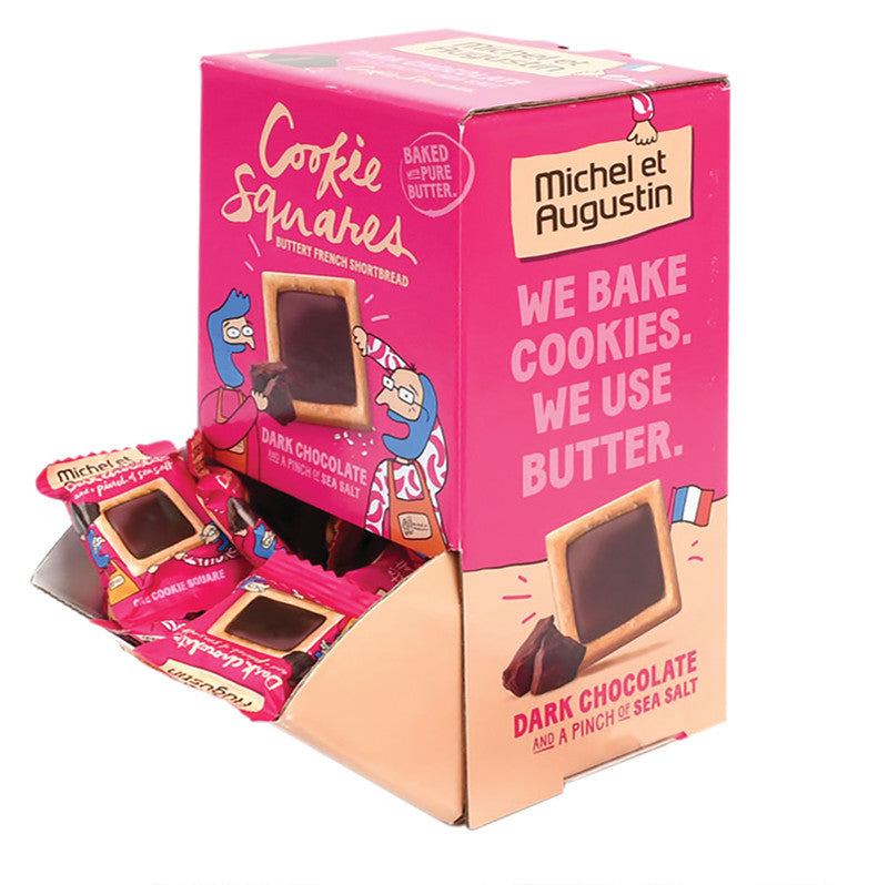 Wholesale Michel Et Augustin Dark Chocolate Sea Salt Changemaker 0.33 Oz- Bulk