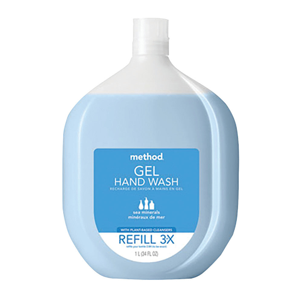 Wholesale Method Sea Minerals Hand Wash Gel Refill 34 Oz Jug- Bulk