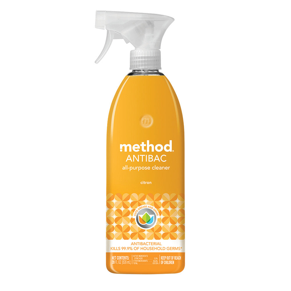 Wholesale Method Citron All Purpose Cleaner 28 Oz Spray- Bulk