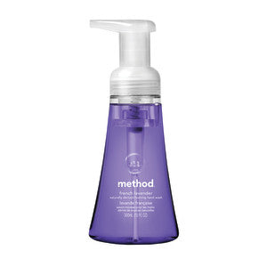 Wholesale Method French Lavender Foam Hand Wash 10 Oz Pump Bottle- Bulk