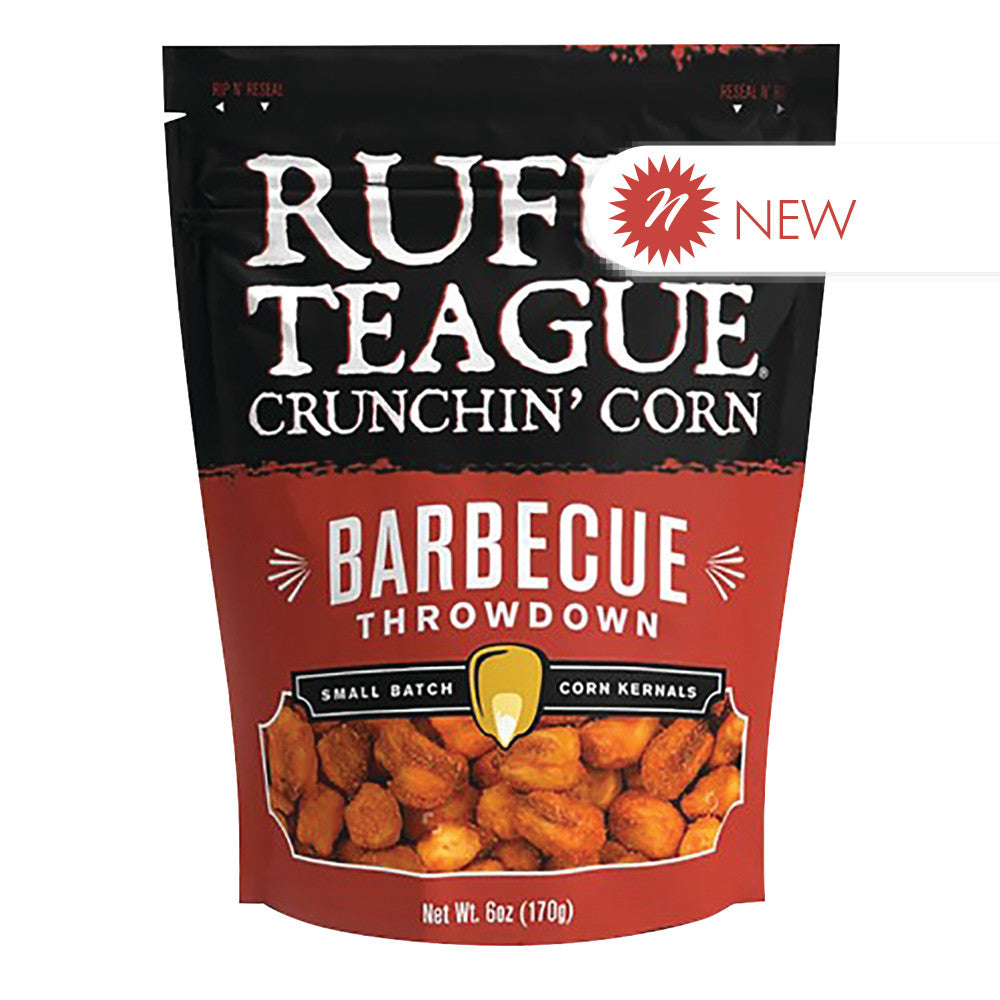 Wholesale Rufus Teague Crunchin Corn Bbq Throwdown 6 Oz Pouch Bulk