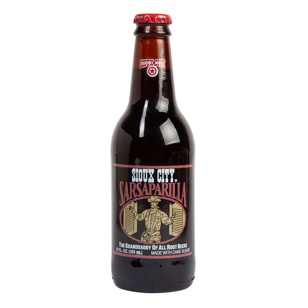 Wholesale Sioux City Sarsaparilla Soda 12 Oz Bottle- Bulk