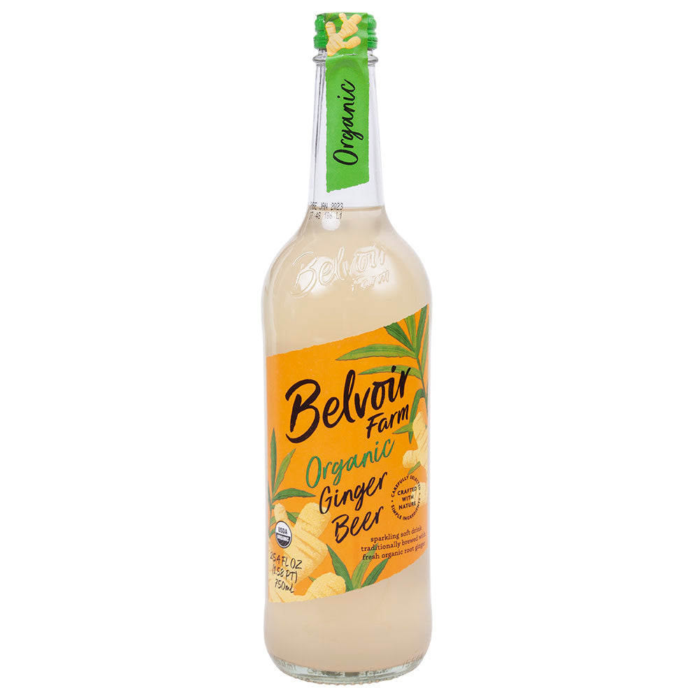 Wholesale Belvoir Organic Ginger Beer 25.4 Oz Bottle- Bulk