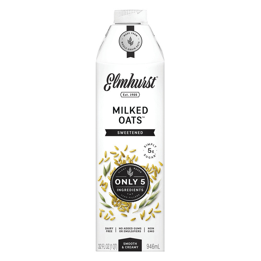 Wholesale Elmhurst Milked Oat Nutmilk 32 Oz- Bulk