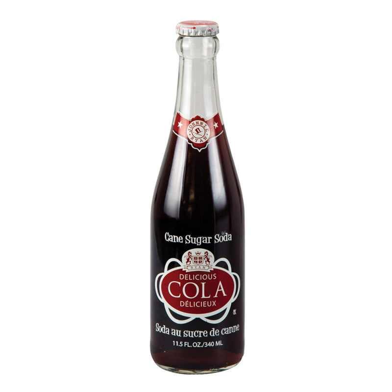 Wholesale Johnnie Ryan Cola Soda 4 Pk 11.5 Oz Bottle- Bulk