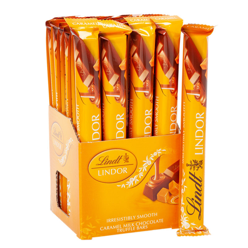 Wholesale Lindt Lindor Milk Chocolate Caramel Stick 1.3 Oz- Bulk