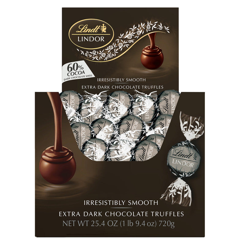 Wholesale Lindt Lindor 60% Extra Dark Truffle- Bulk