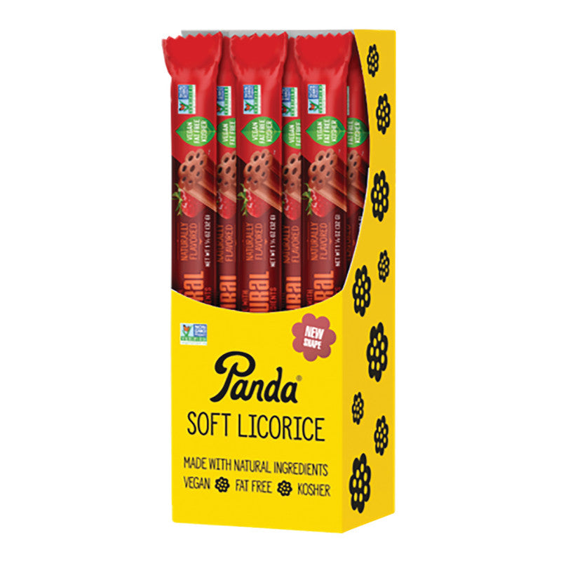 Wholesale Panda Strawberry Licorice Bars 1.1 Oz- Bulk