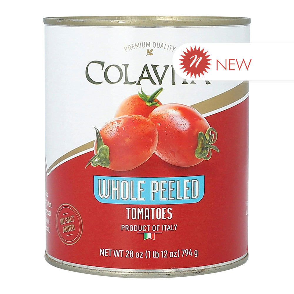 Wholesale Colavita Whole Peeled Italian Tomatoes 28 Oz Can- Bulk