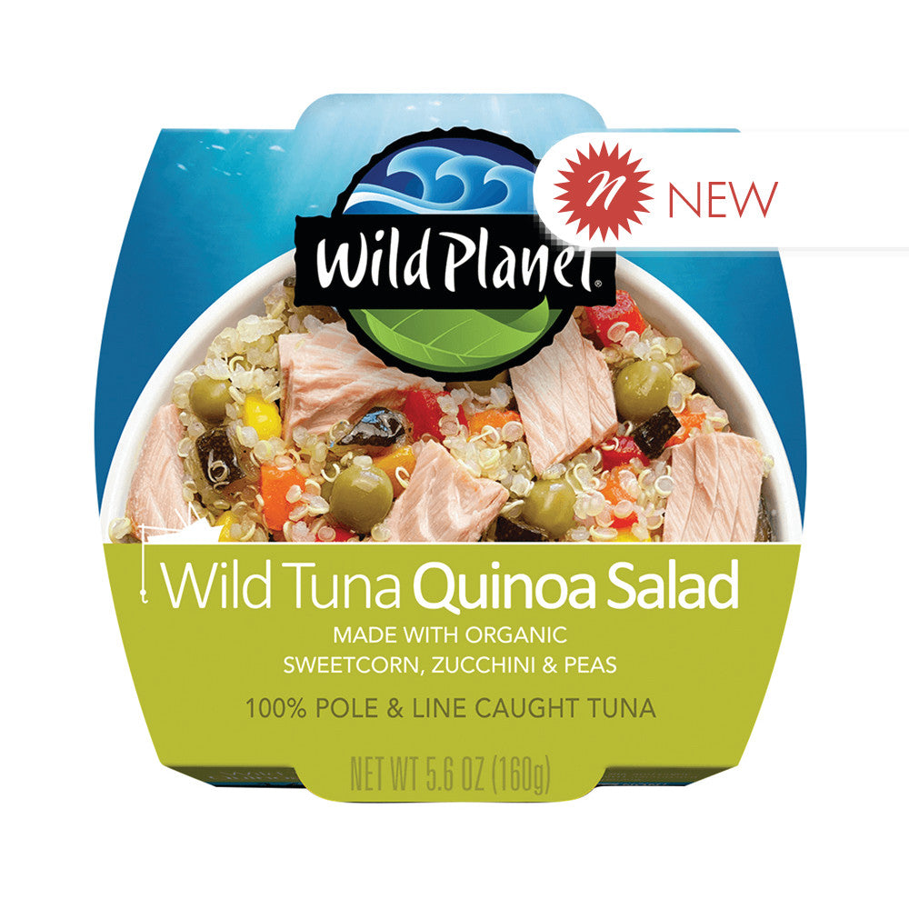 Wholesale Wild Planet Ready-To-Eat Wild Tuna Quinoa Salad 5.6 Oz Bulk
