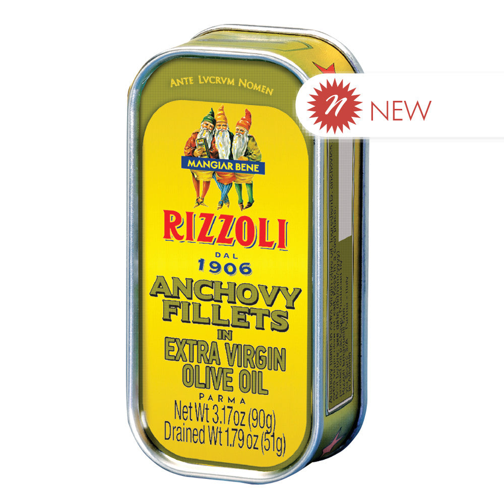 Wholesale Rizzoli Anchovy Fillet In Evoo 3.17 Oz Tin Bulk