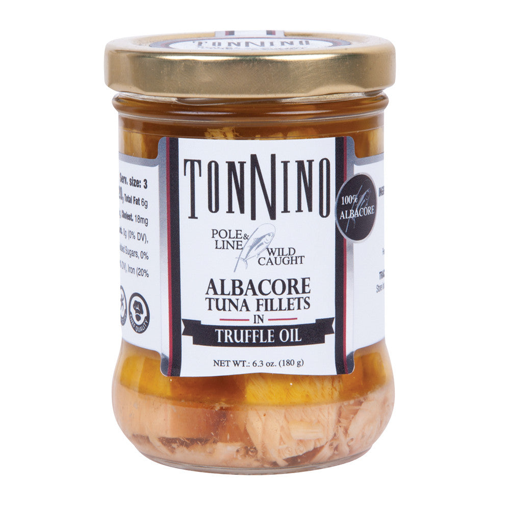 Wholesale Tonnino Albacore Tuna Fillets In Truffle Oil 6.3 Oz- Bulk