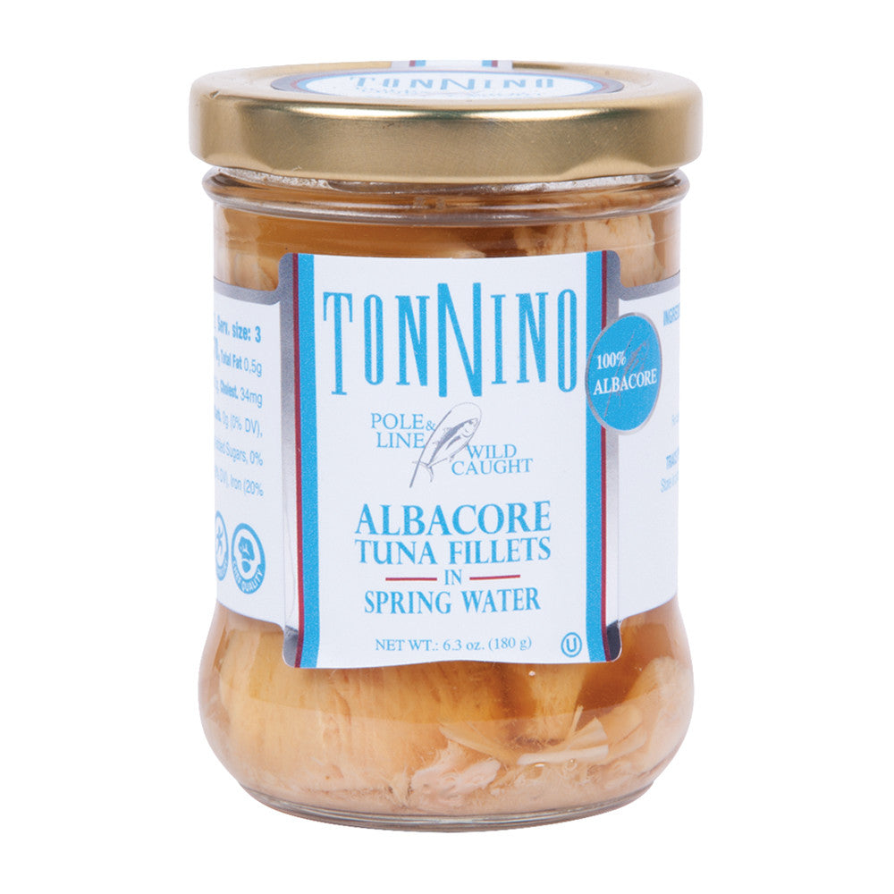 Wholesale Tonnino Albacore Tuna Fillets In Spring Water 6.3 Oz- Bulk