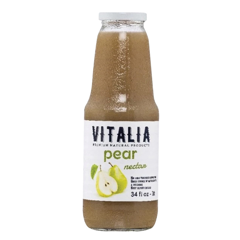 Wholesale Vitalia Pear Nectar 34 Oz Bottle- Bulk