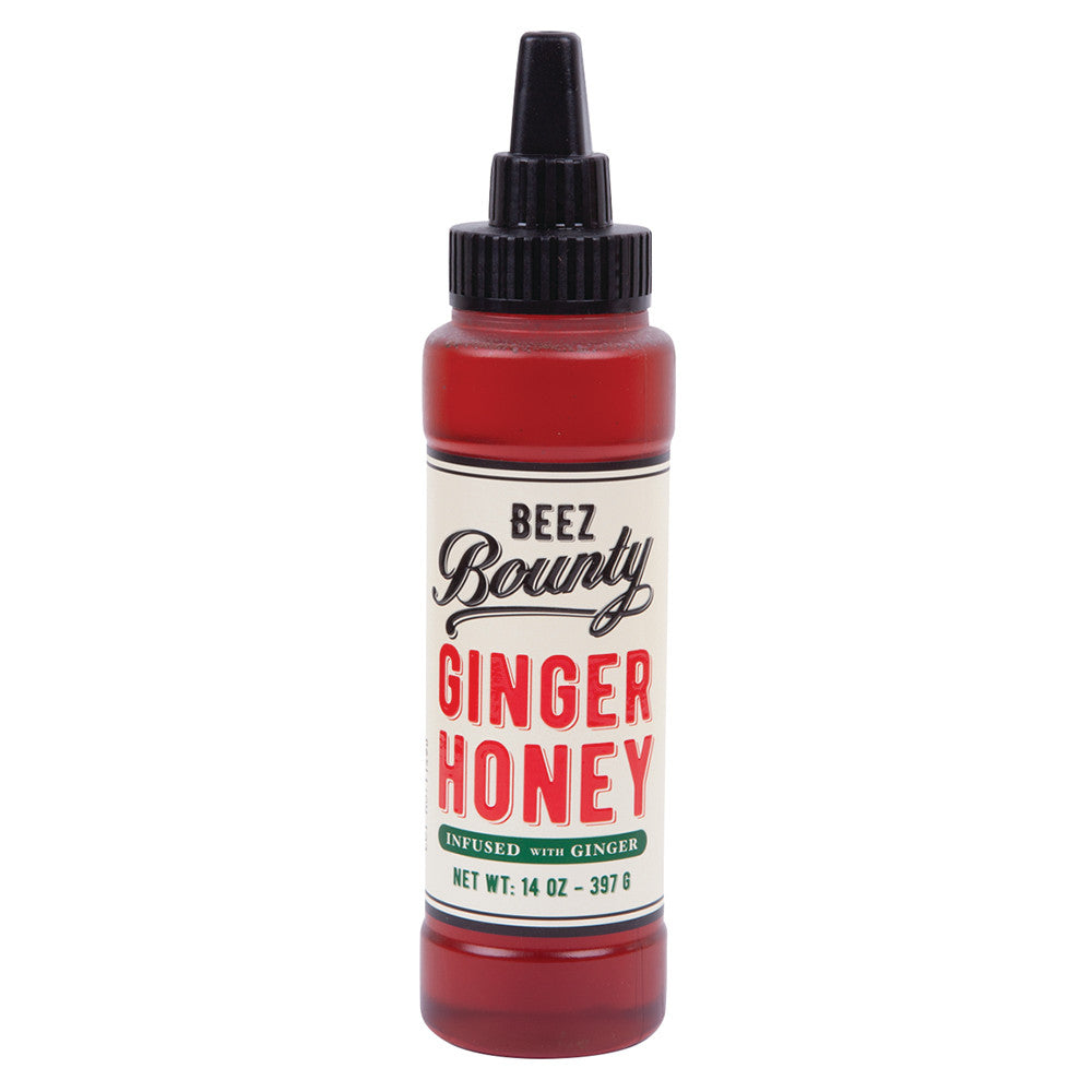 Wholesale Beez Bounty Ginger Honey 14 Oz Squeeze Bottle- Bulk