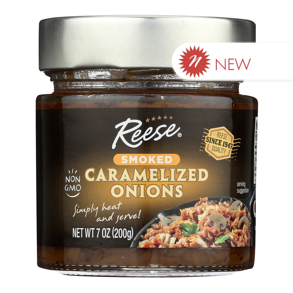 Wholesale Reese Smoked Caramelized Onions 7 Oz Jar- Bulk