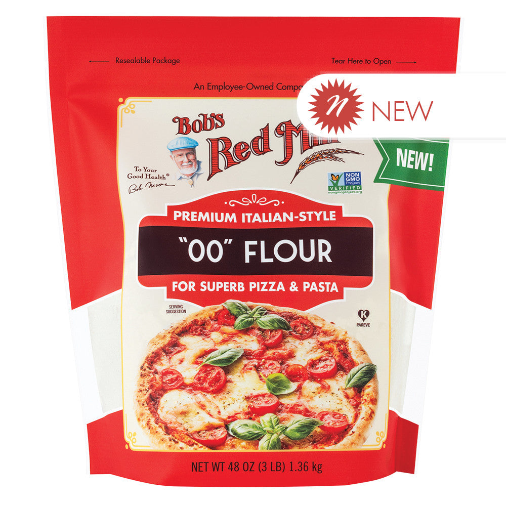Wholesale Bob'S Red Mill Premium Italian Style "00" Flour 48 Oz Pouch- Bulk