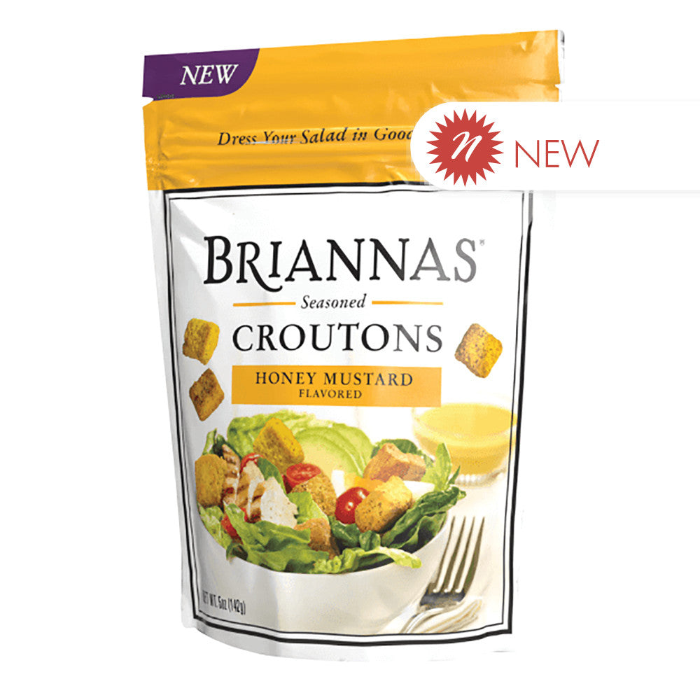 Wholesale Brianna’S Honey Mustard Croutons 5 Oz Bag- Bulk