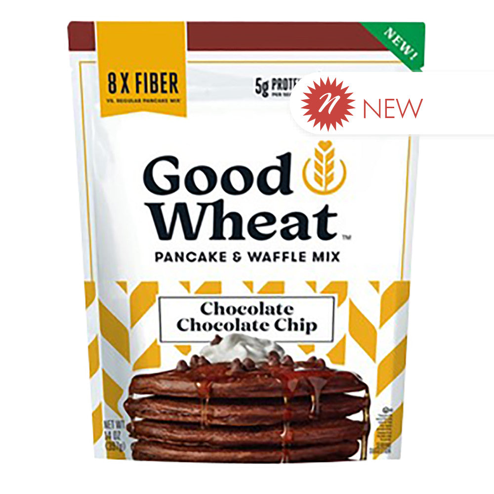 Goodwheat - Chocolate Choco Chip Pncke &Wafle Mix - 14Oz