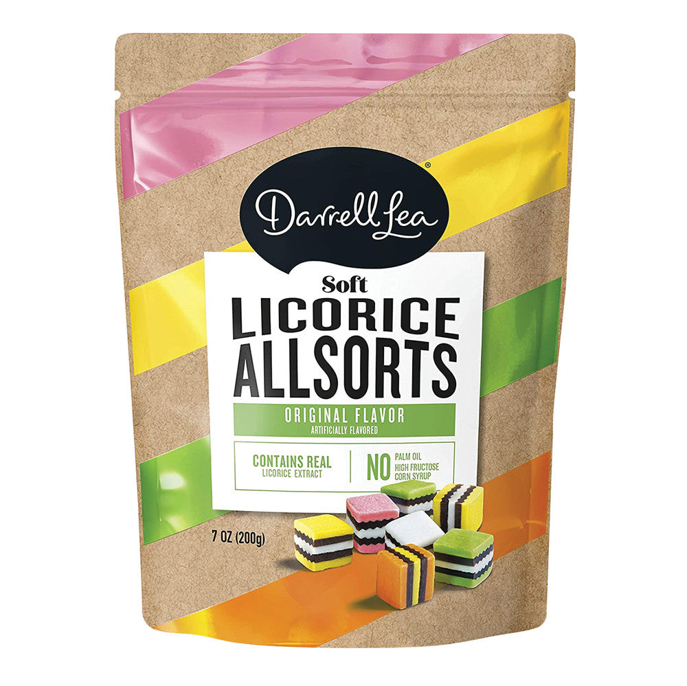 Wholesale Darrell Lea Liquorice Allsorts 7 Oz Pouch- Bulk