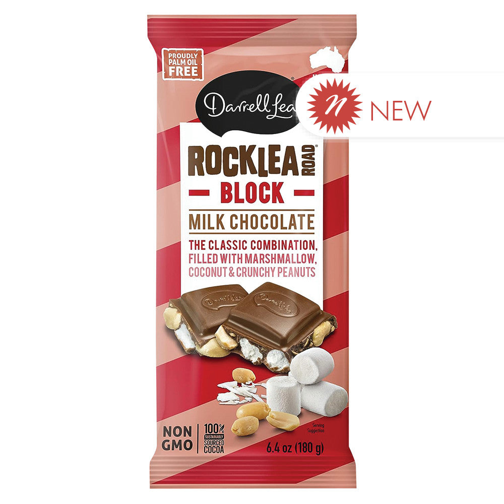 Wholesale Darrell Lea - Chocolate Bar Rcklea Rd - 6.4Oz Bulk