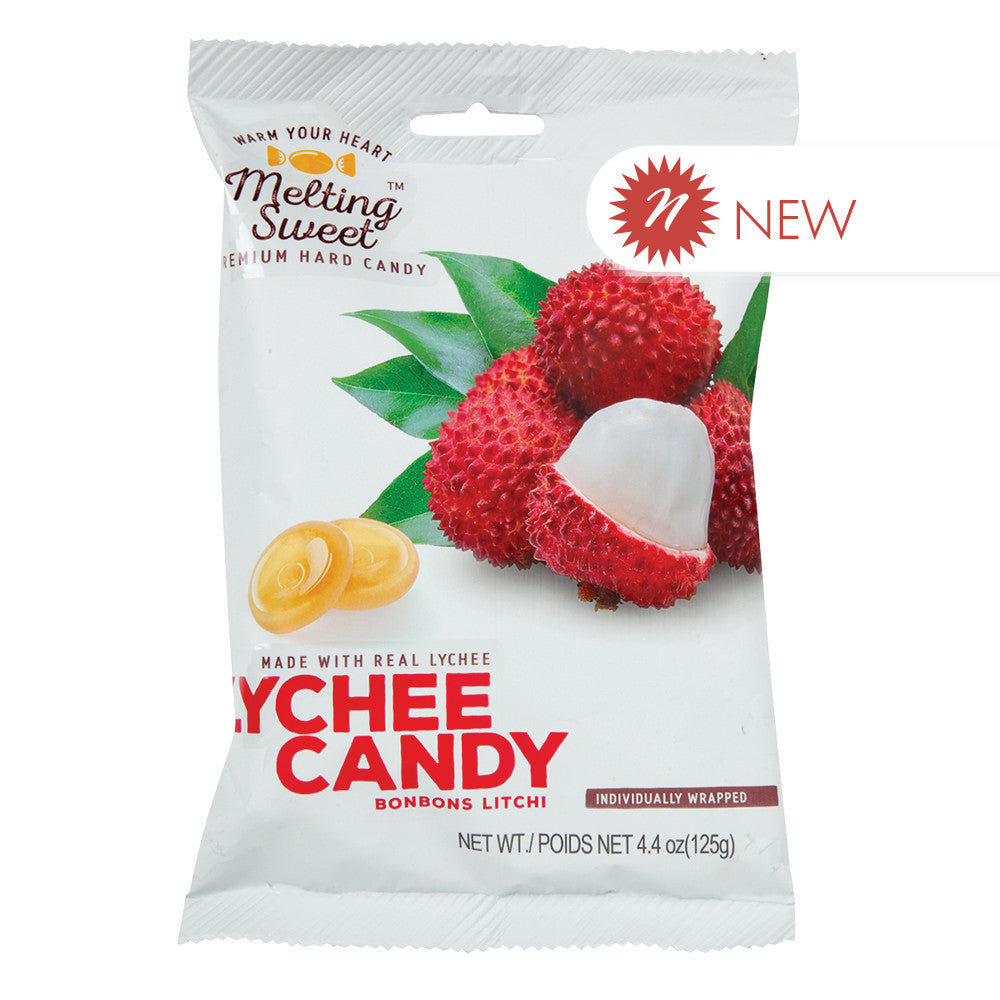 Wholesale Melting Sweet - Hard Candy - Lychee - 4.4Oz Bulk