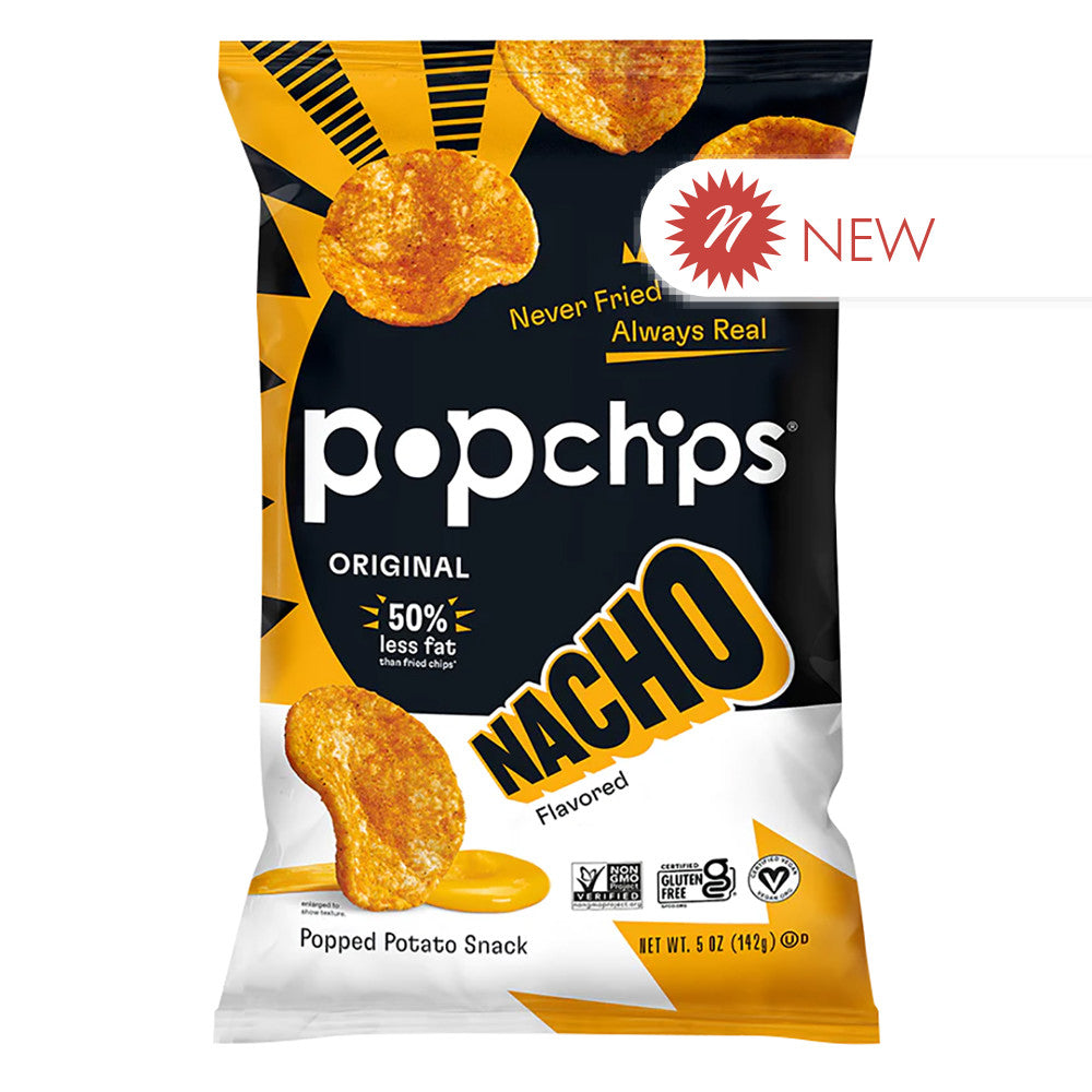 Wholesale Popchips Nacho 5 Oz Bag- Bulk