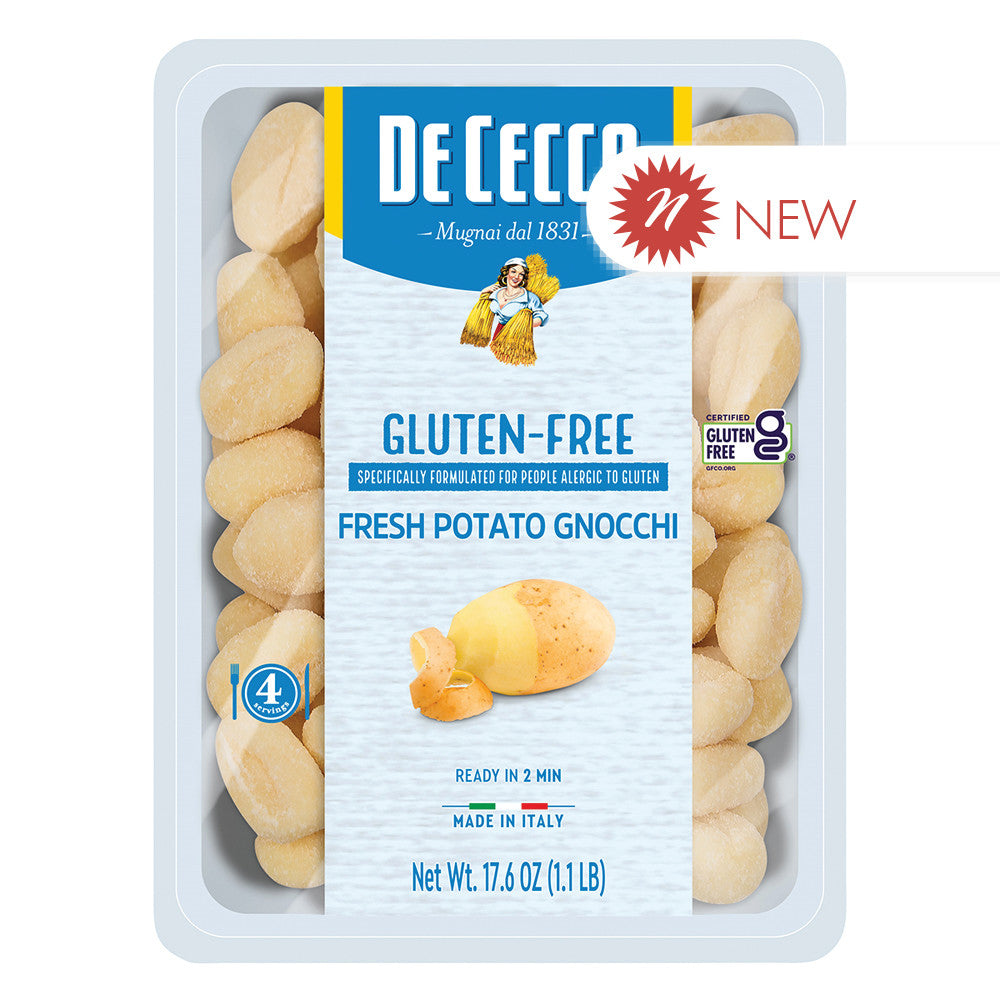 Wholesale Dececco Gluten Free Gnocchi 17.1 Oz Bulk