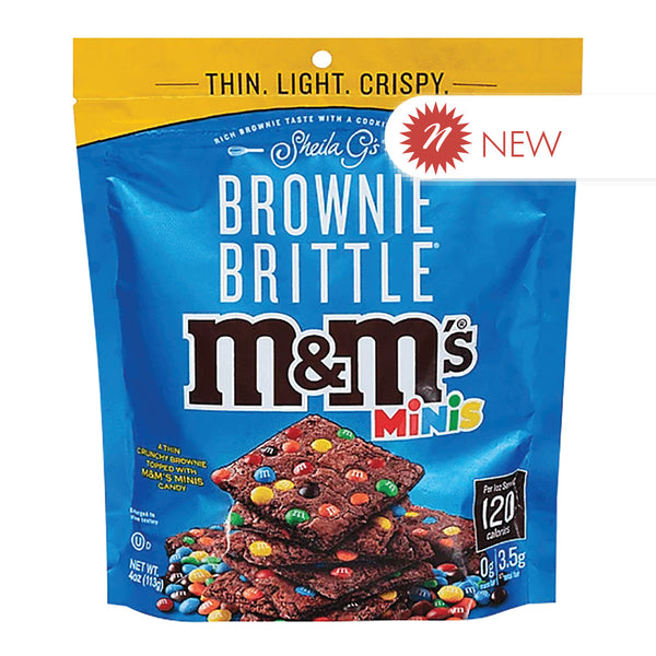 M&M'S Minis Brownie Brittle - 4oz Pouch