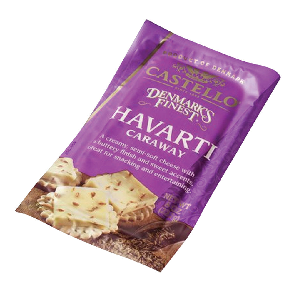 Wholesale Denmark'S Finest Caraway Havarti 8 Oz- Bulk